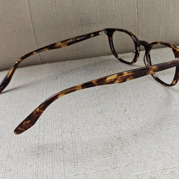 Barton Perreira Women Eyeglasses Frame Brown Tortoise JAMES Glasses Made Japan main image 10